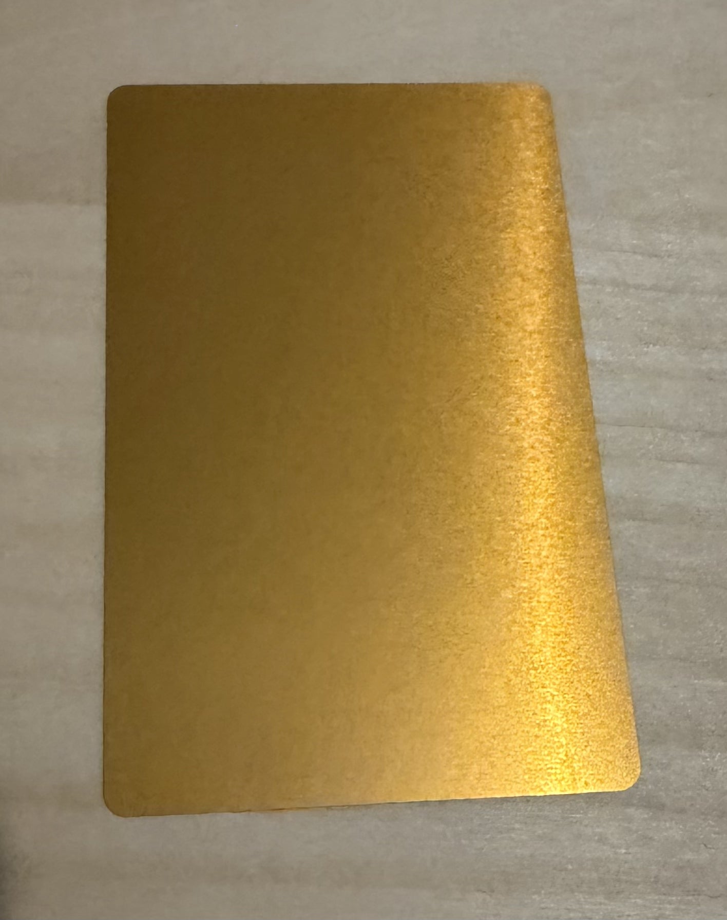 Custom Metal Business / Trading Cards