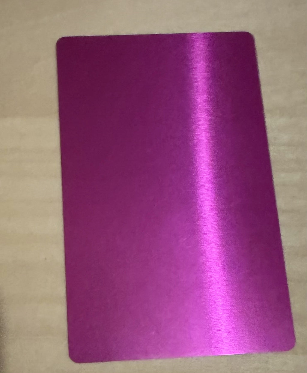Custom Metal Business / Trading Cards