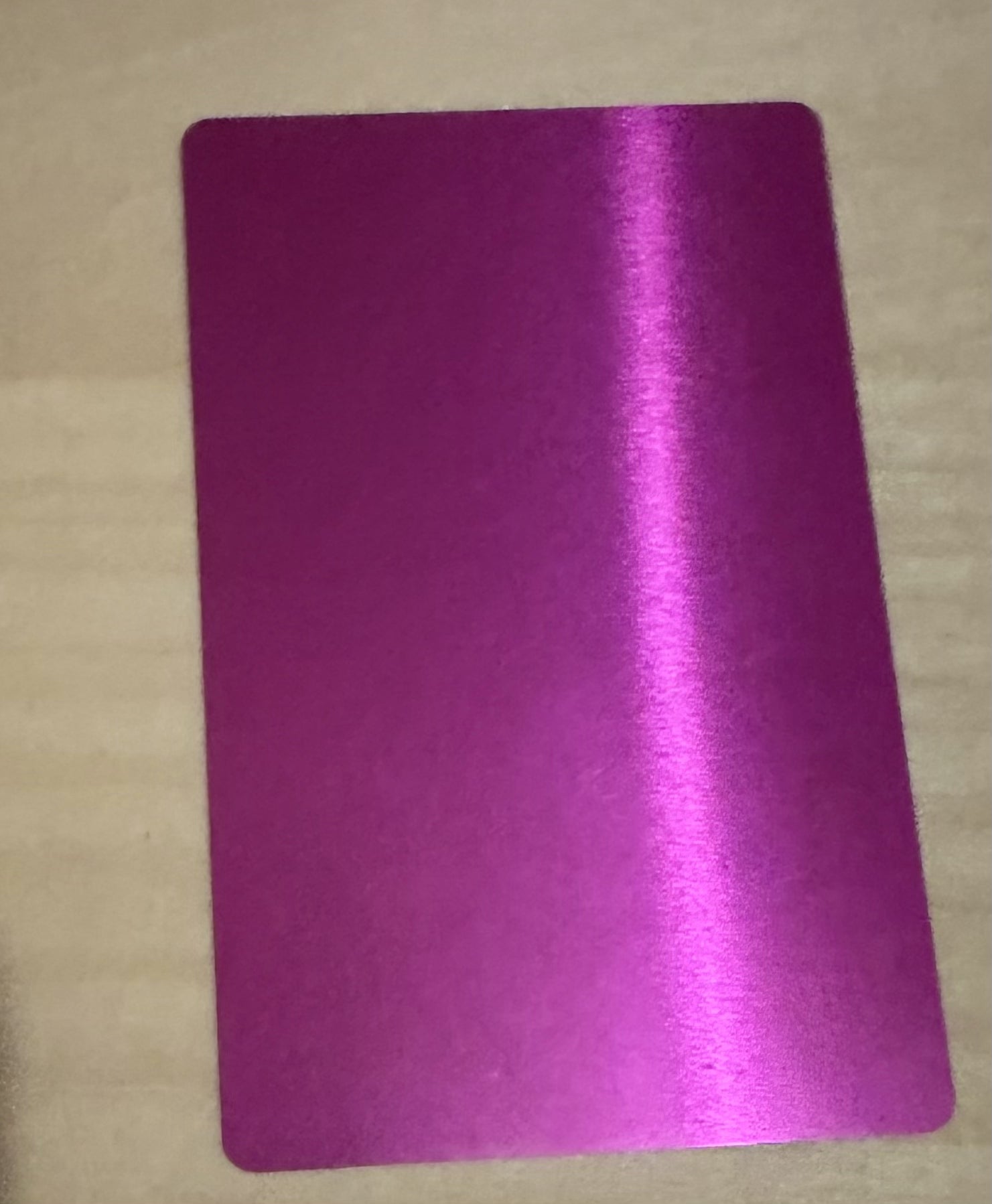 Custom Metal Business / Trading Cards