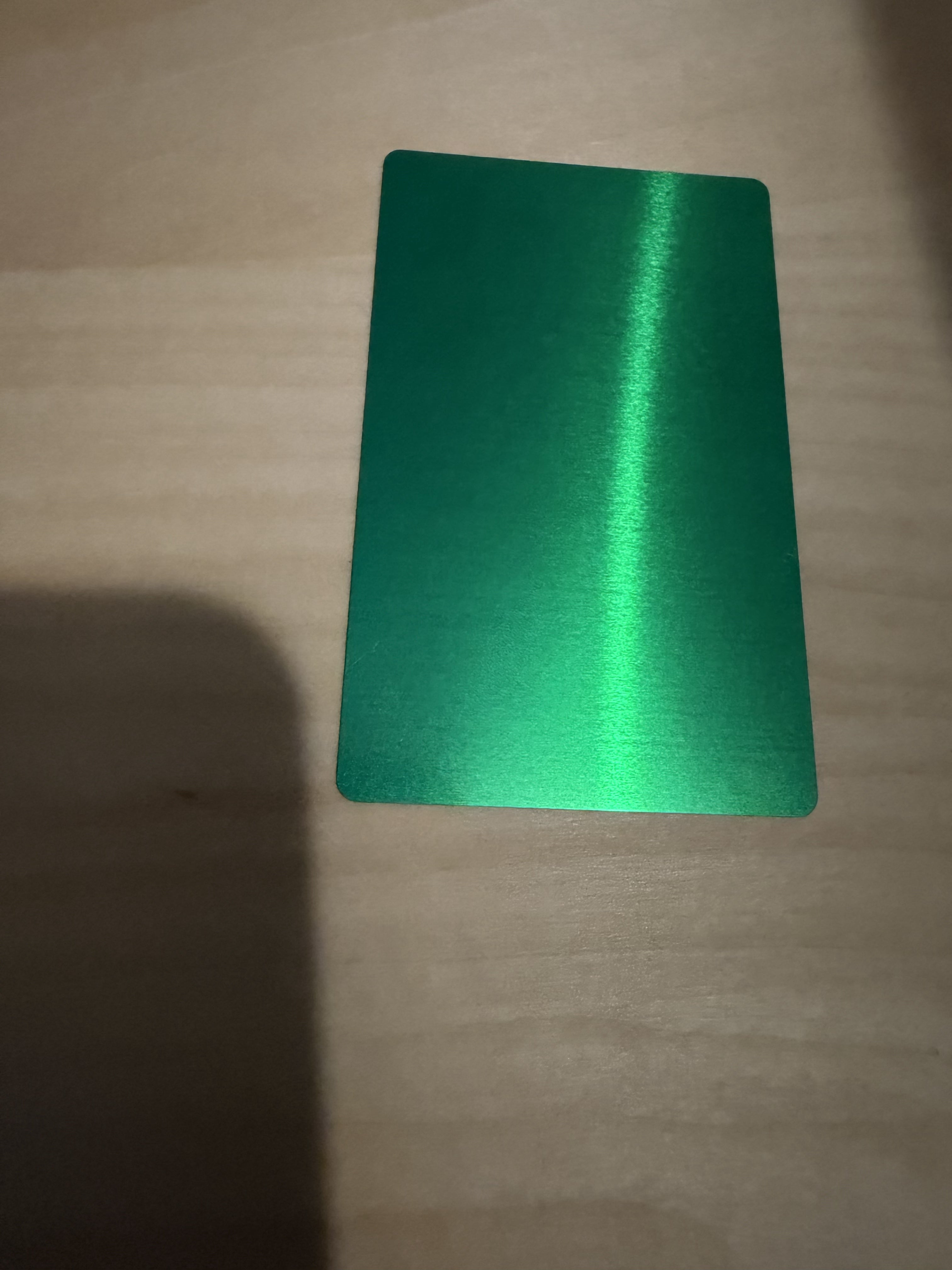 Custom Metal Business / Trading Cards